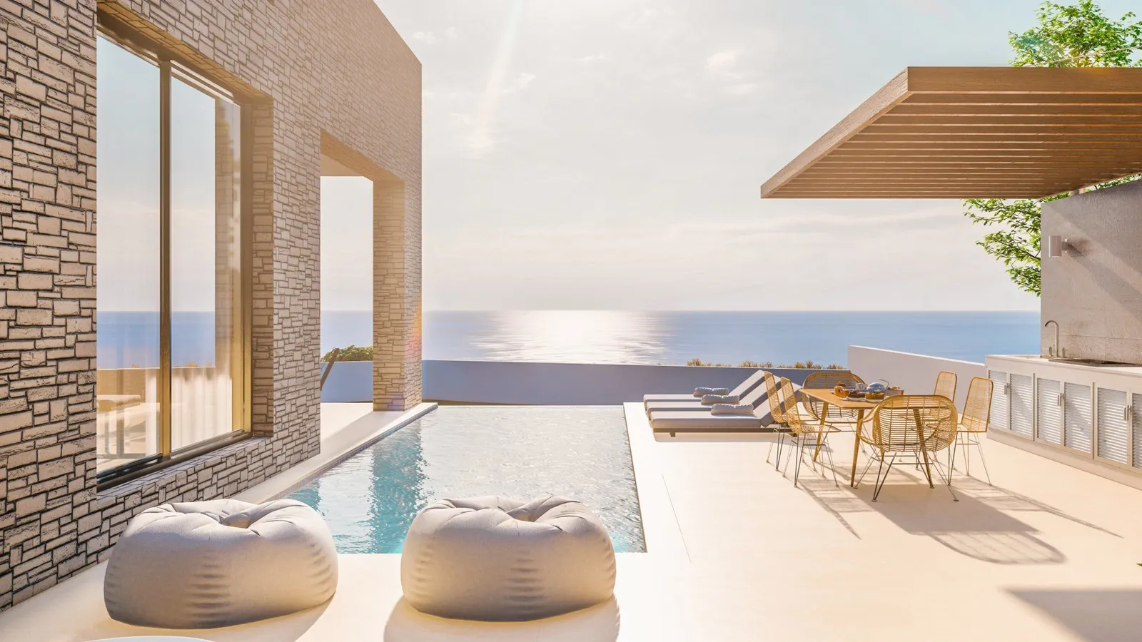 Villa One exterior